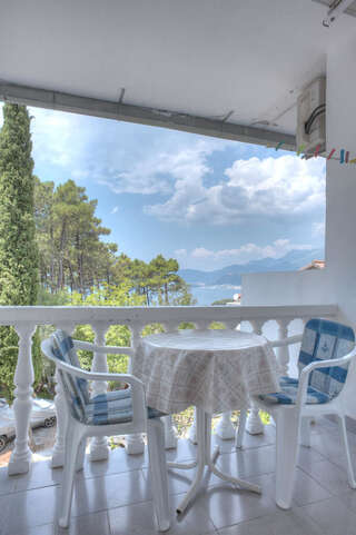 Апартаменты Apartments Đurašević Ivo Свети-Стефан Апартаменты с 2 спальнями и видом на море-8